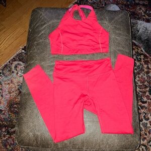 Outdoor Voices Activewear Set Leggings & Sports Bra